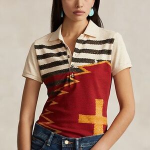 Ralph Lauren Polo Navajo Nation polo ,Collab w/ artist Naiomi Glasses